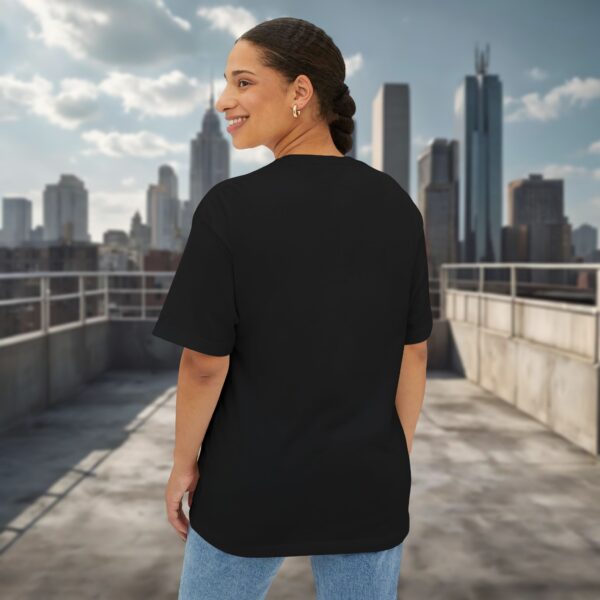 Urban Jewish Oversized T-Shirt for Women - Israel Homeland Design - Image 4