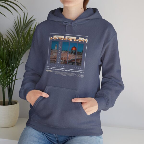 Jerusalem Y2K Israel Pride - Hoodie for Women - Image 28