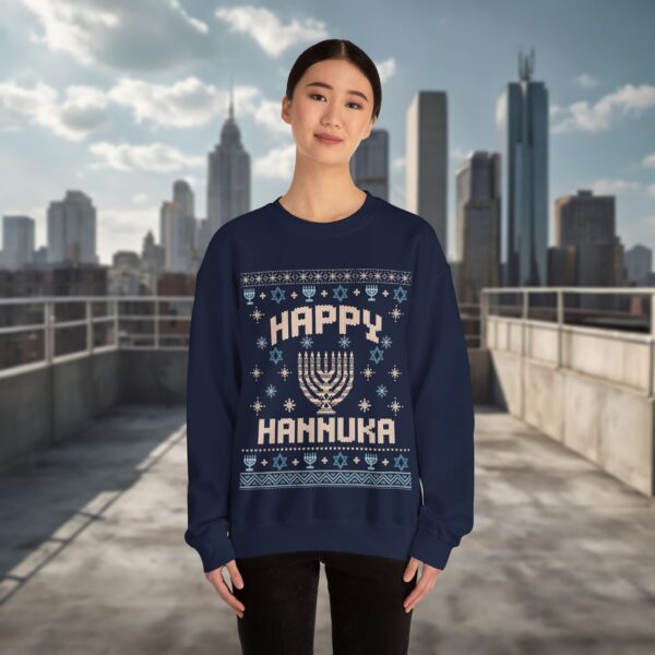 Hanukkah Ugly Sweatshirt for women - Image 8