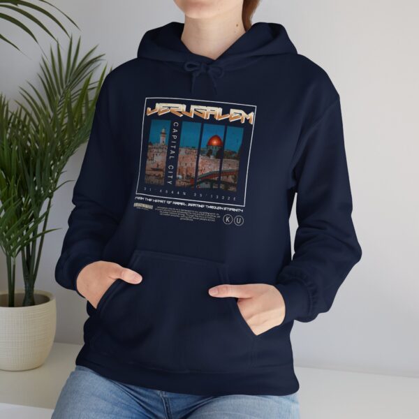 Jerusalem Y2K Israel Pride - Hoodie for Women - Image 22