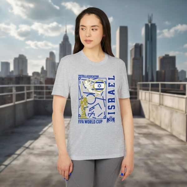 Israel Football Team Fans T-Shirt Unisex Adidas original - Image 9