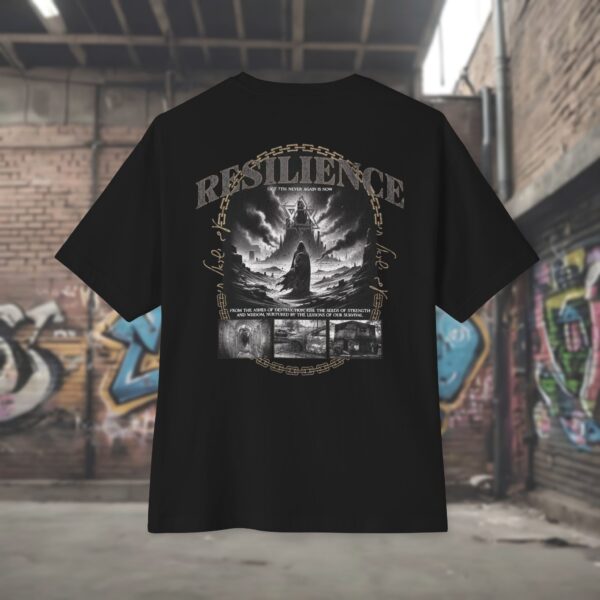 Resilience Oct 7th - Men’s Oversized T-Shirt - Image 2
