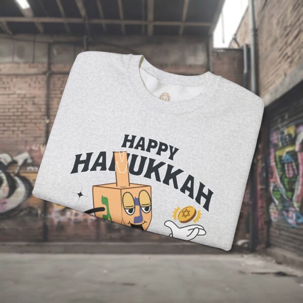 Happy Hanukkah Sweatshirt for Women - Image 4