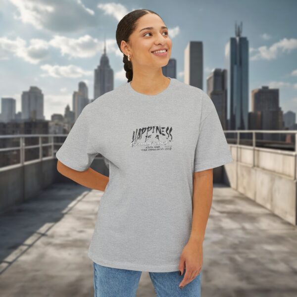 Happiness is a Commandment - Urban Jewish Oversized T-Shirt for women - Image 11