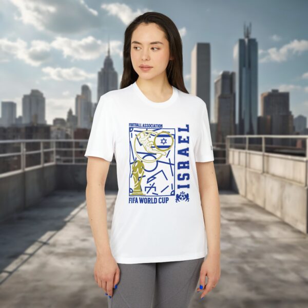 Israel Football Team Fans T-Shirt Unisex Adidas original - Image 4