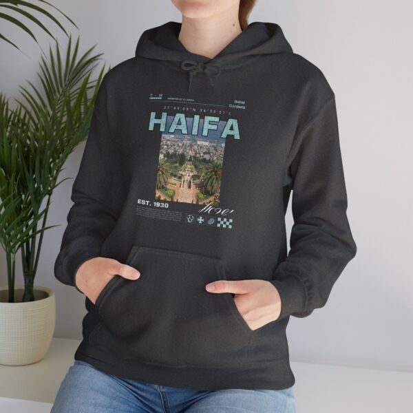 Haifa City Streetwear Hoodie for women - Image 10