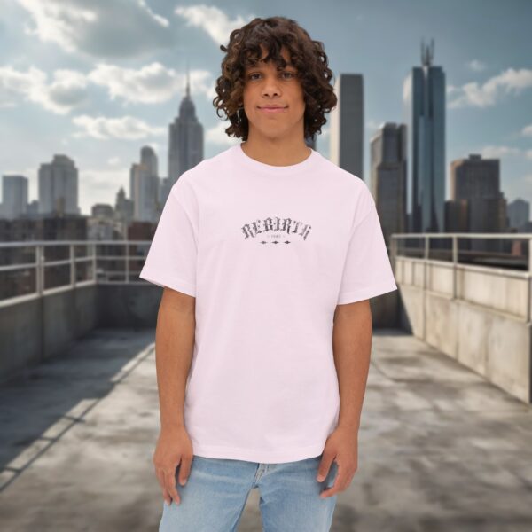 Rebirth of Israel 1948 - Men's Oversized T-Shirt - Image 7