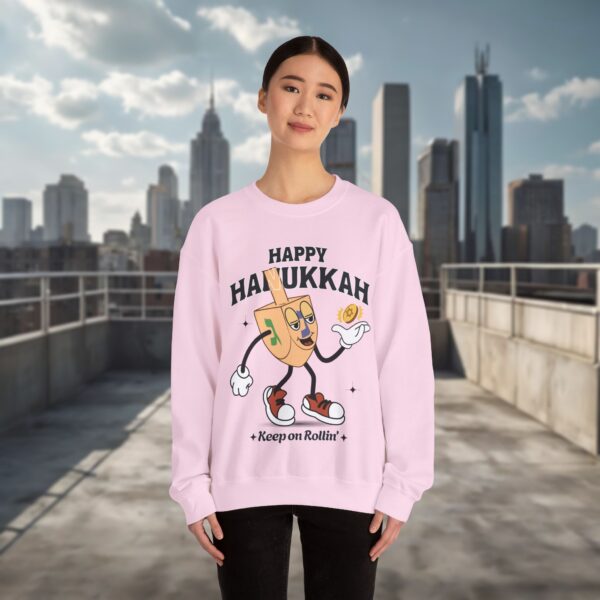 Happy Hanukkah Sweatshirt for Women - Image 19