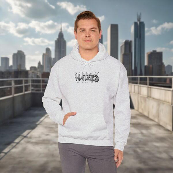 Hate Won't Break Us - Men's Hoodie - Image 6