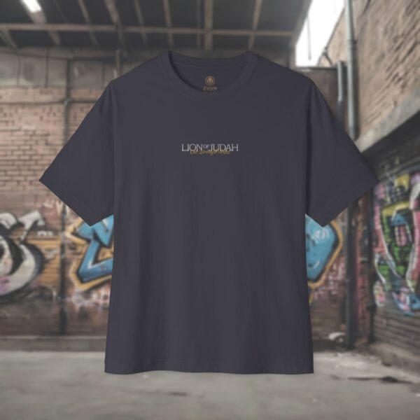 The Lion Roars for Zion T-Shirt - Oversized boxy - Image 7