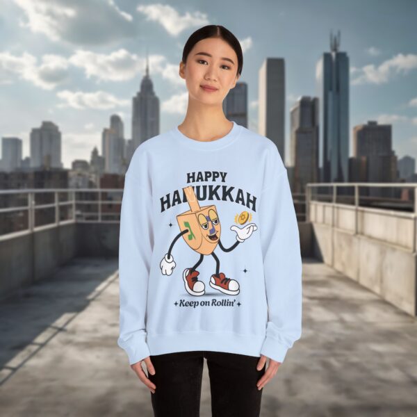 Happy Hanukkah Sweatshirt for Women - Image 14