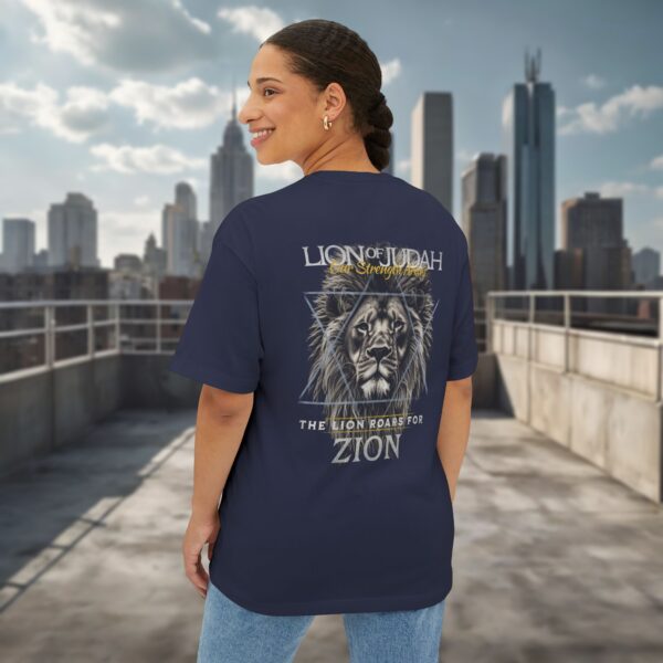 The Lion Roars for Zion T-Shirt - Oversized boxy - Image 22