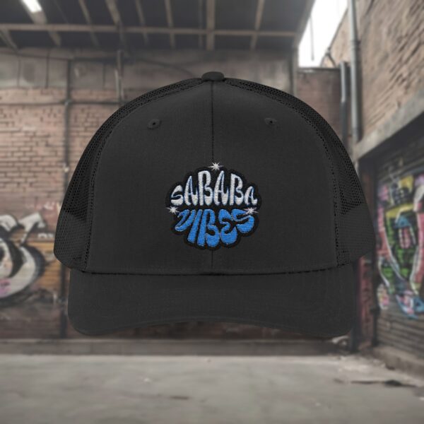 'Sababa Vibes' Snapback Trucker Cap for Summer Style - Image 2