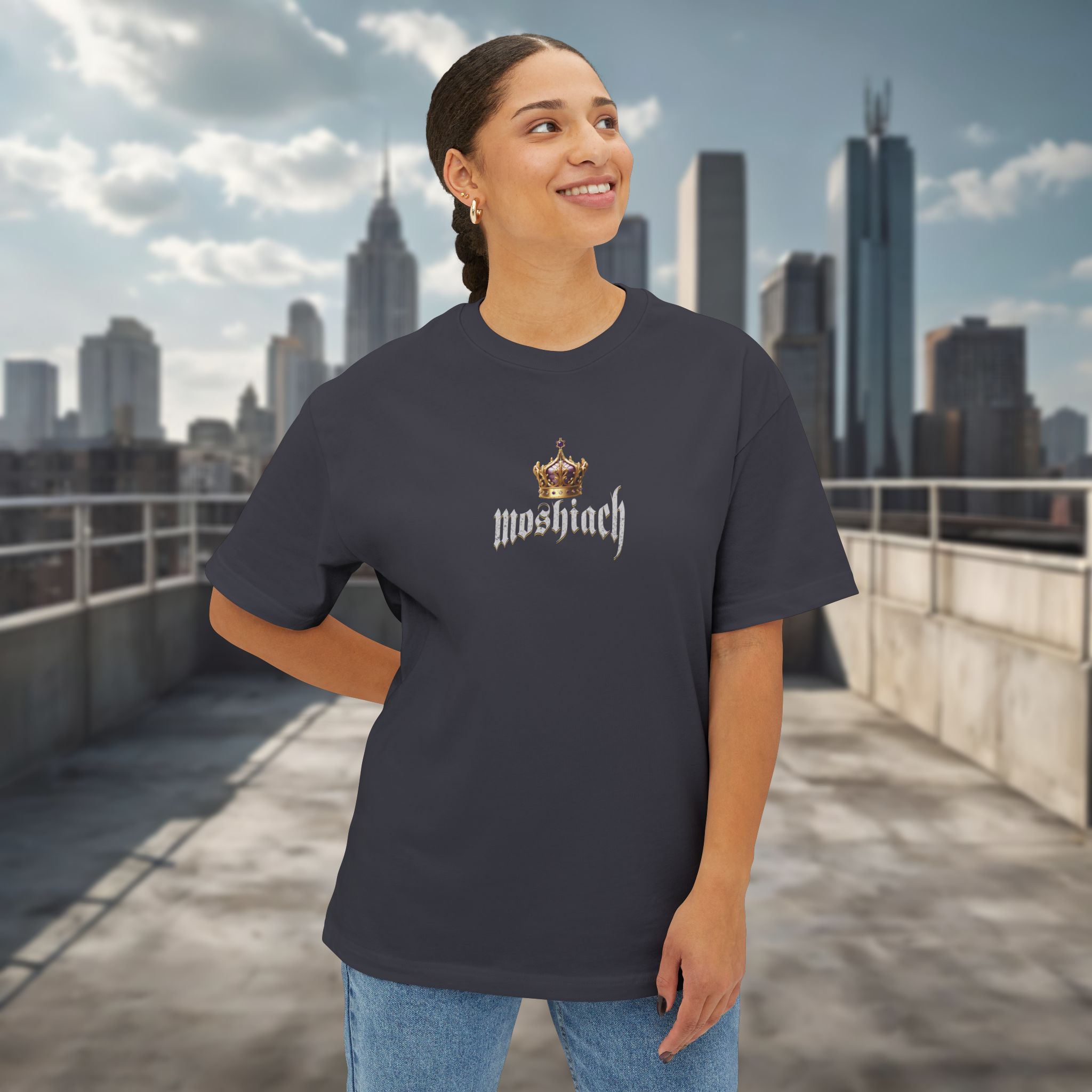 Moshiach Y2K Oversized Tee for women - Image 11