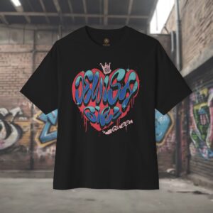 Jewish Girl Queen Graffiti Oversized Tee