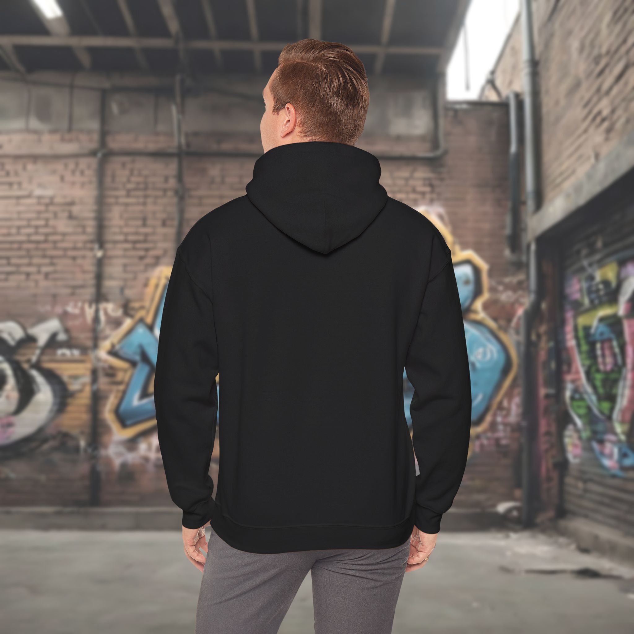 Tel Aviv, The City That Never Sleeps Men’s Hoodie - Image 6