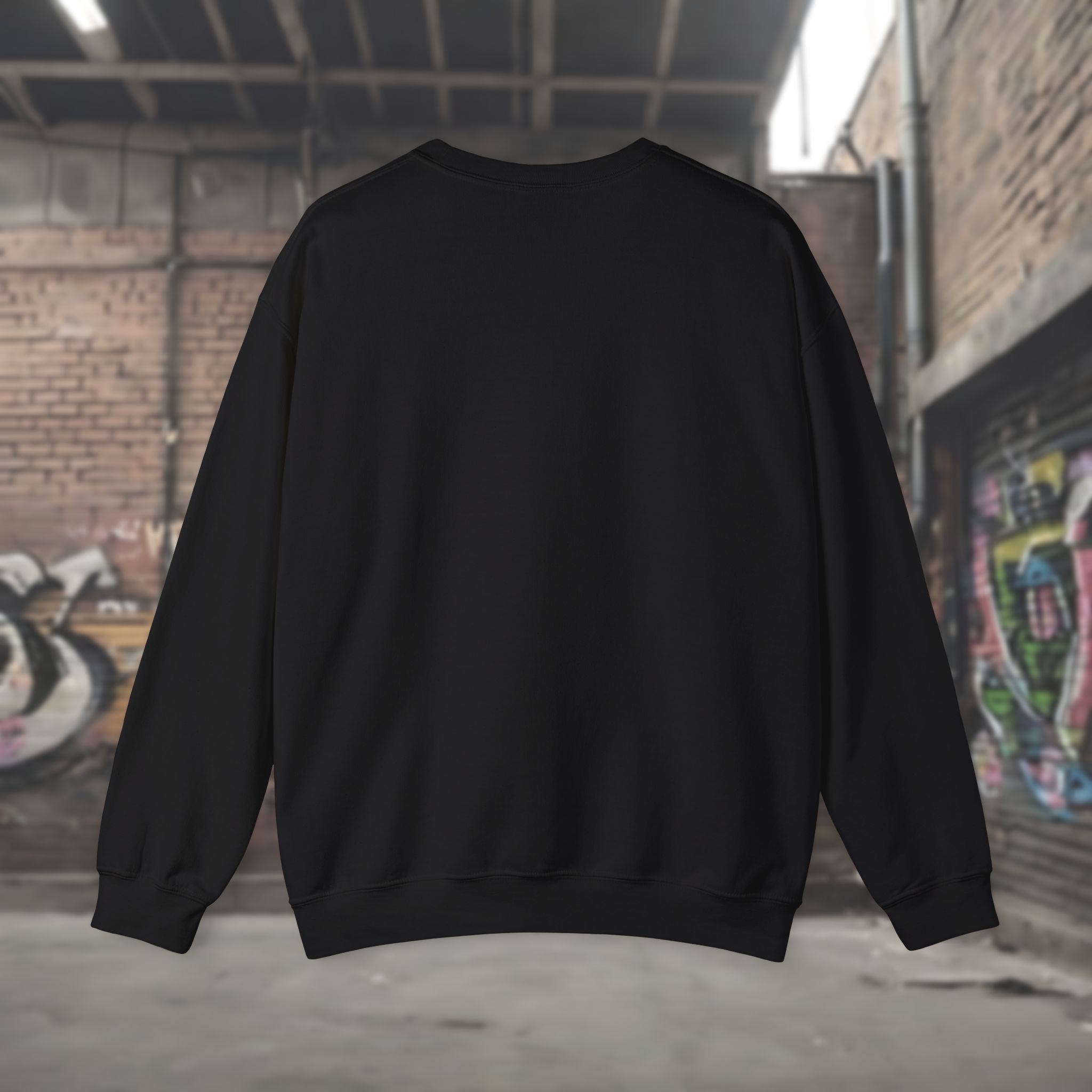 Crewneck Sweatshirt — "We Will Not Fall" Patriotic IDF Graphic - Image 2