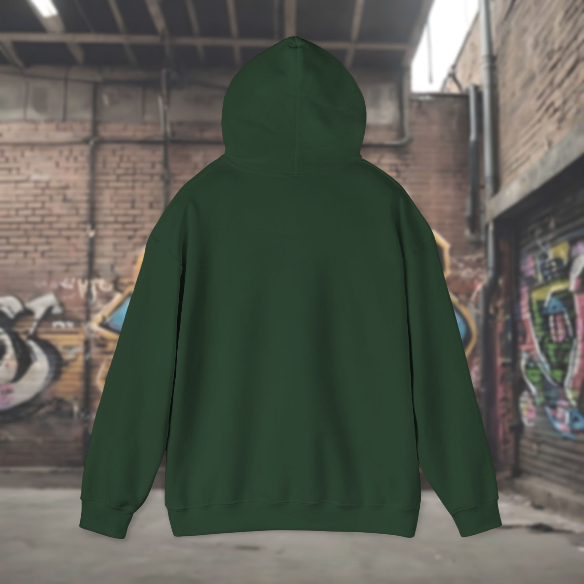 White Dove and Shalom Hebrew Letter Men's Hoodie - Image 9