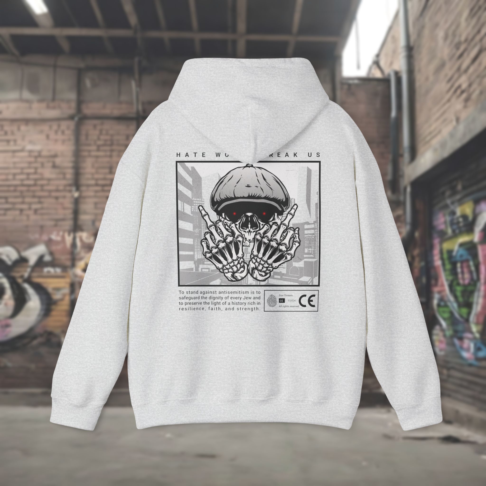 Hate Won't Break Us - Men's Hoodie