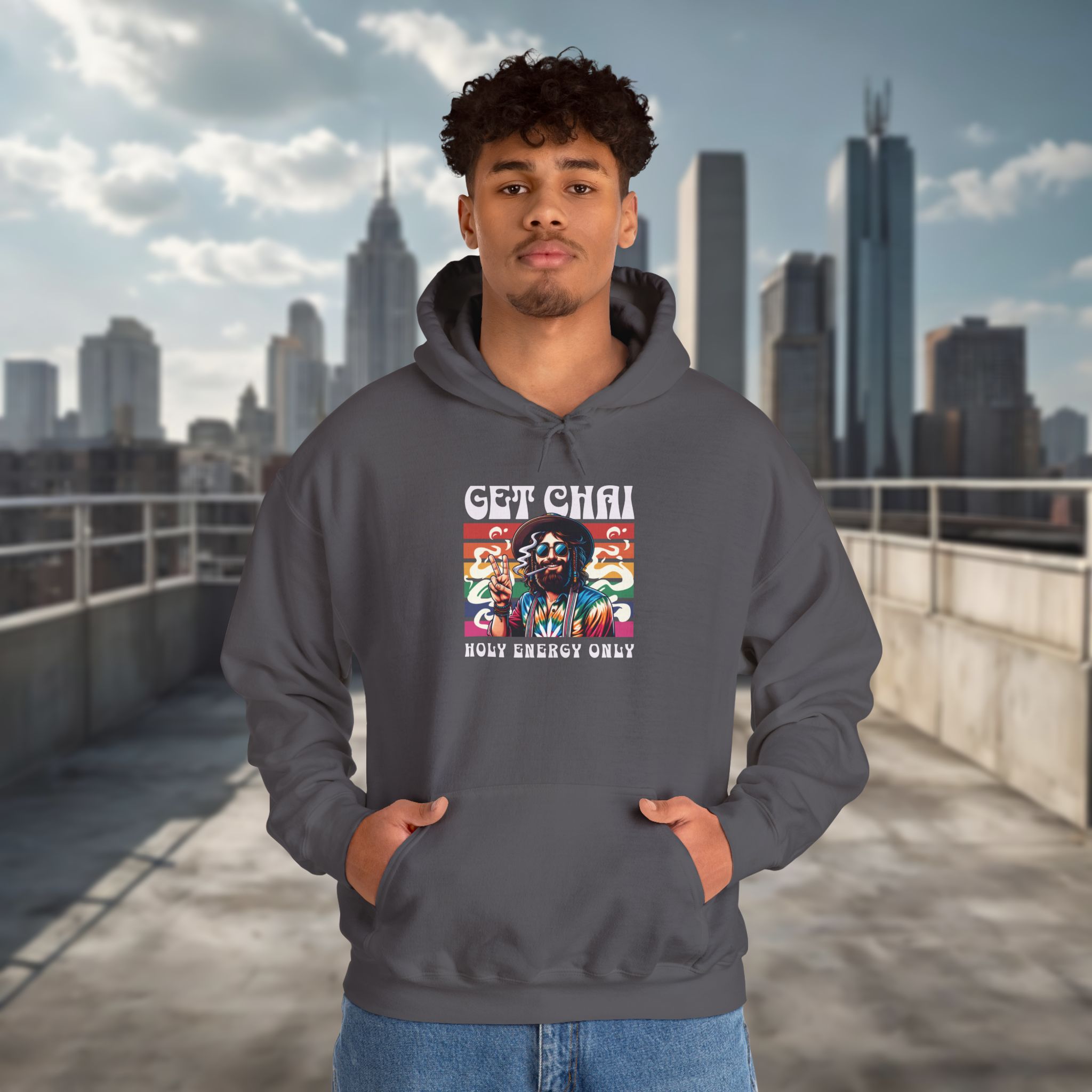 Get Chai Unisex Heavy Blend™ Hooded Sweatshirt - Image 16