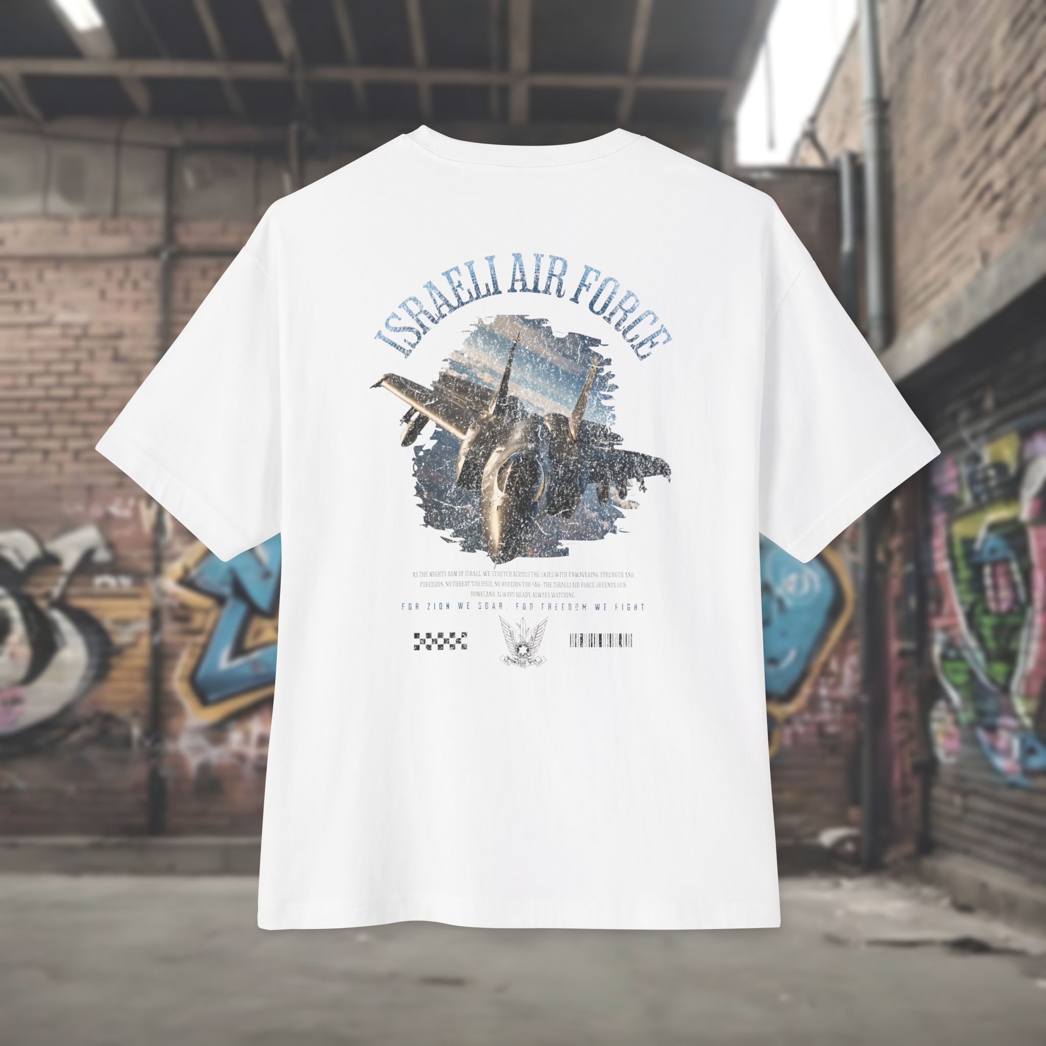 Israeli Air Forces Oversized T-Shirt for Men