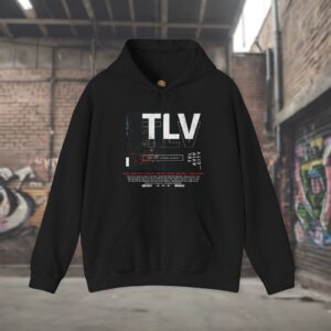Tel Aviv, The City That Never Sleeps Men’s Hoodie