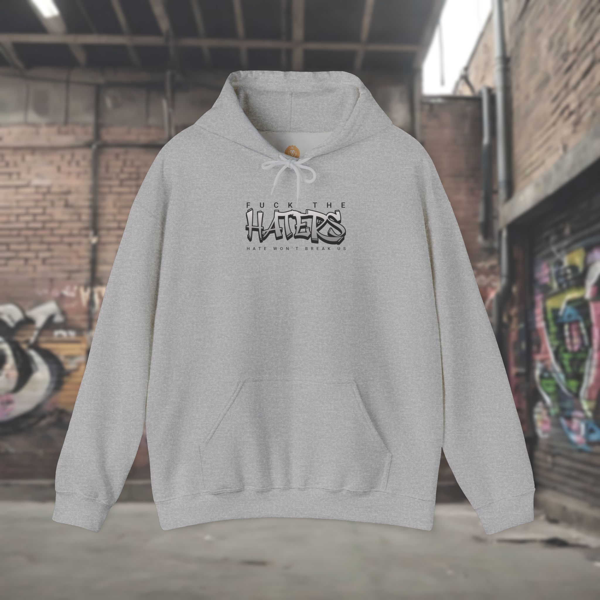 Hate Won't Break Us - Men's Hoodie - Image 13