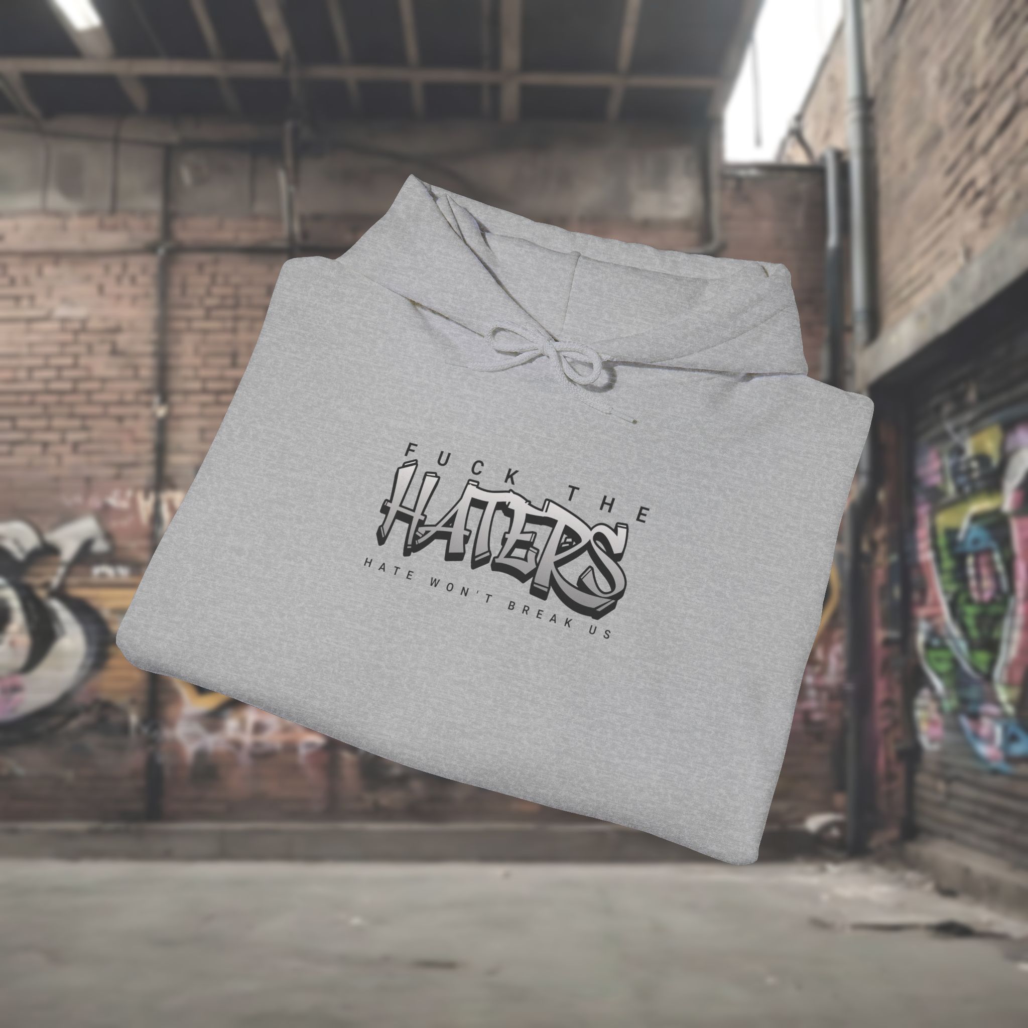 Hate Won't Break Us - Men's Hoodie - Image 16