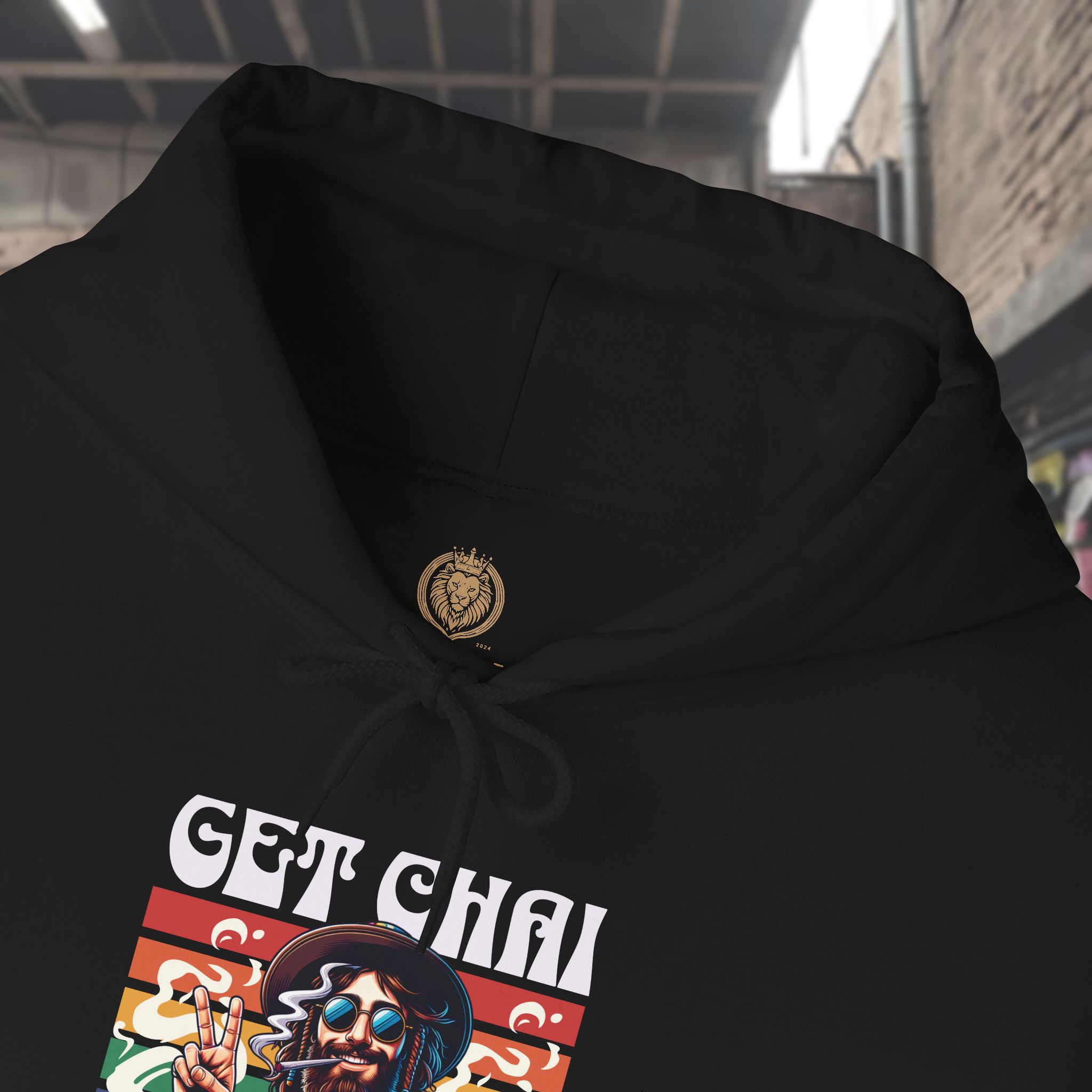 Get Chai Unisex Heavy Blend™ Hooded Sweatshirt - Image 6
