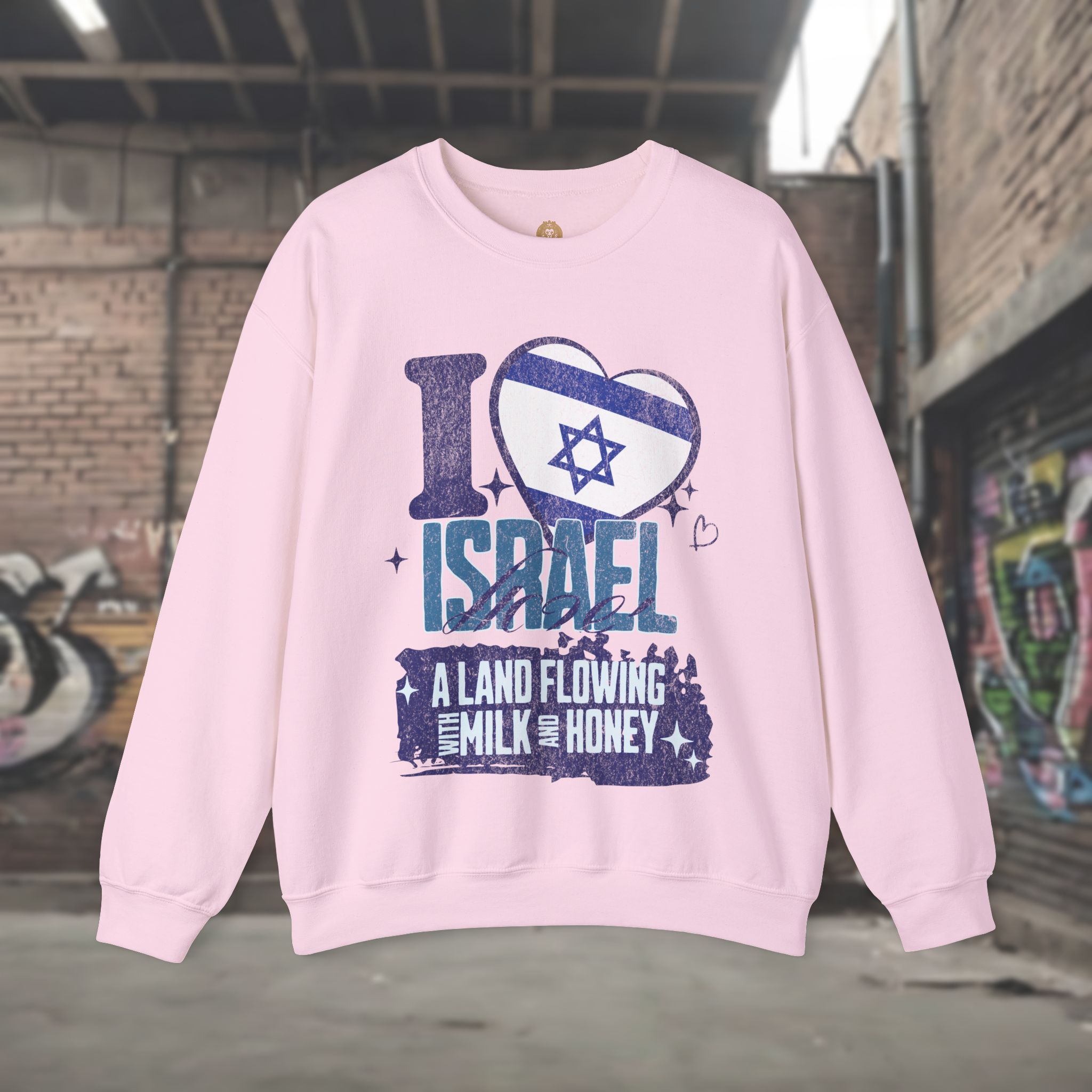 Israel Land Flowing with Milk and Honey Sweatshirt - Image 9