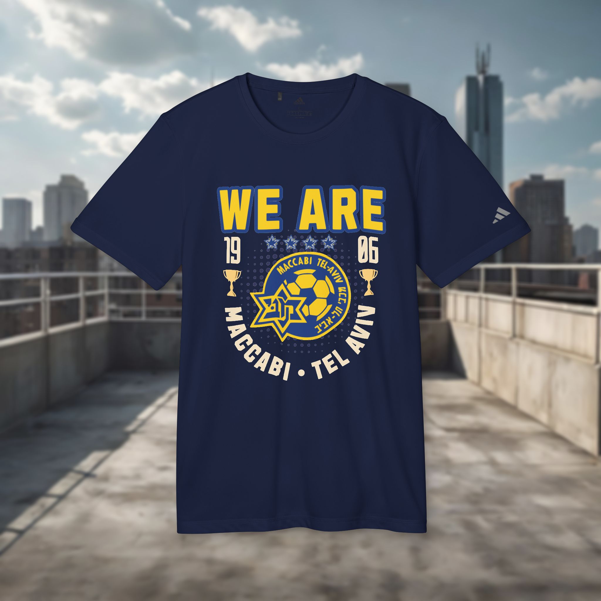 Maccabi Tel Aviv FC Adidas Unisex - Sport T-shirt