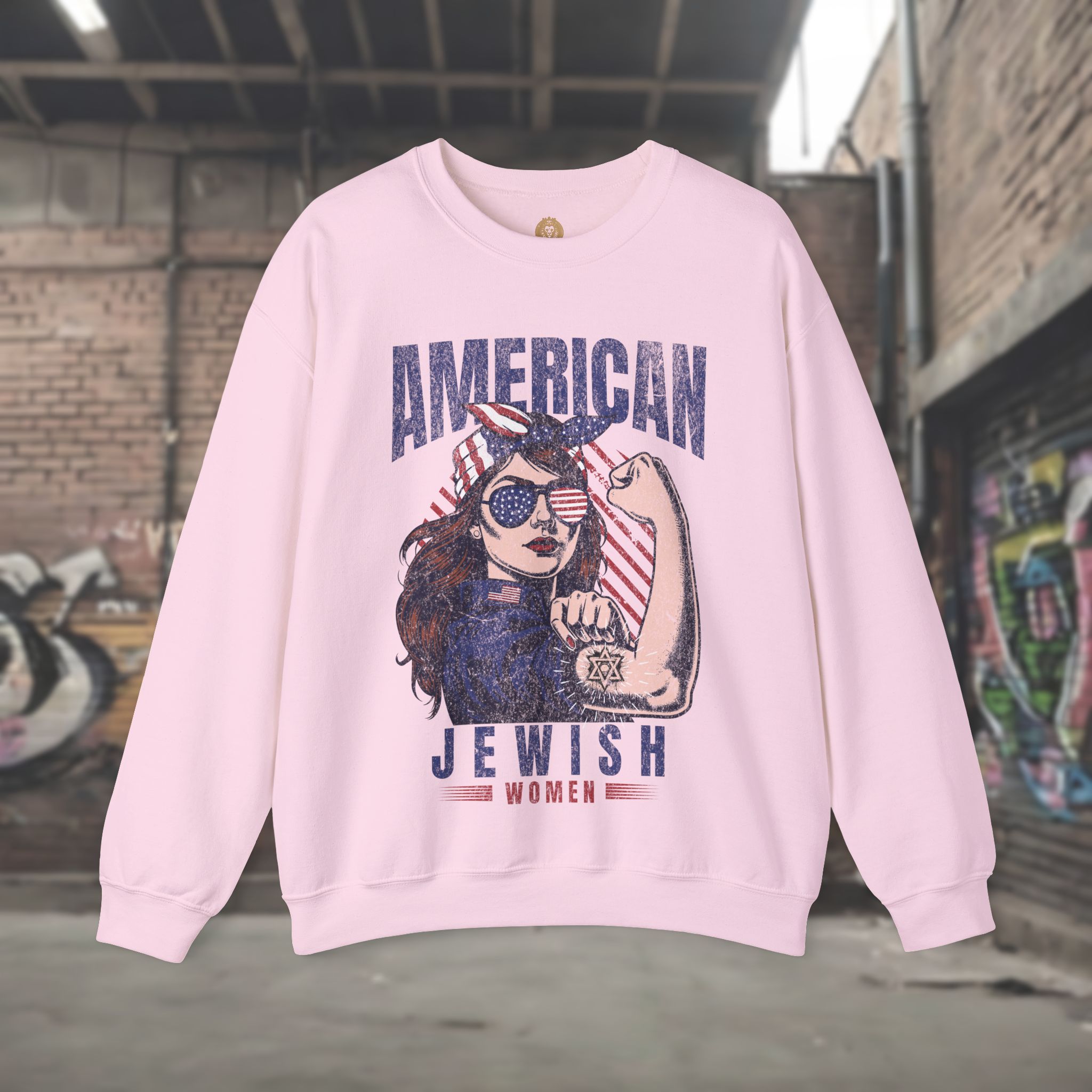 American Jewish Women Sweatshirt for Women - Image 13