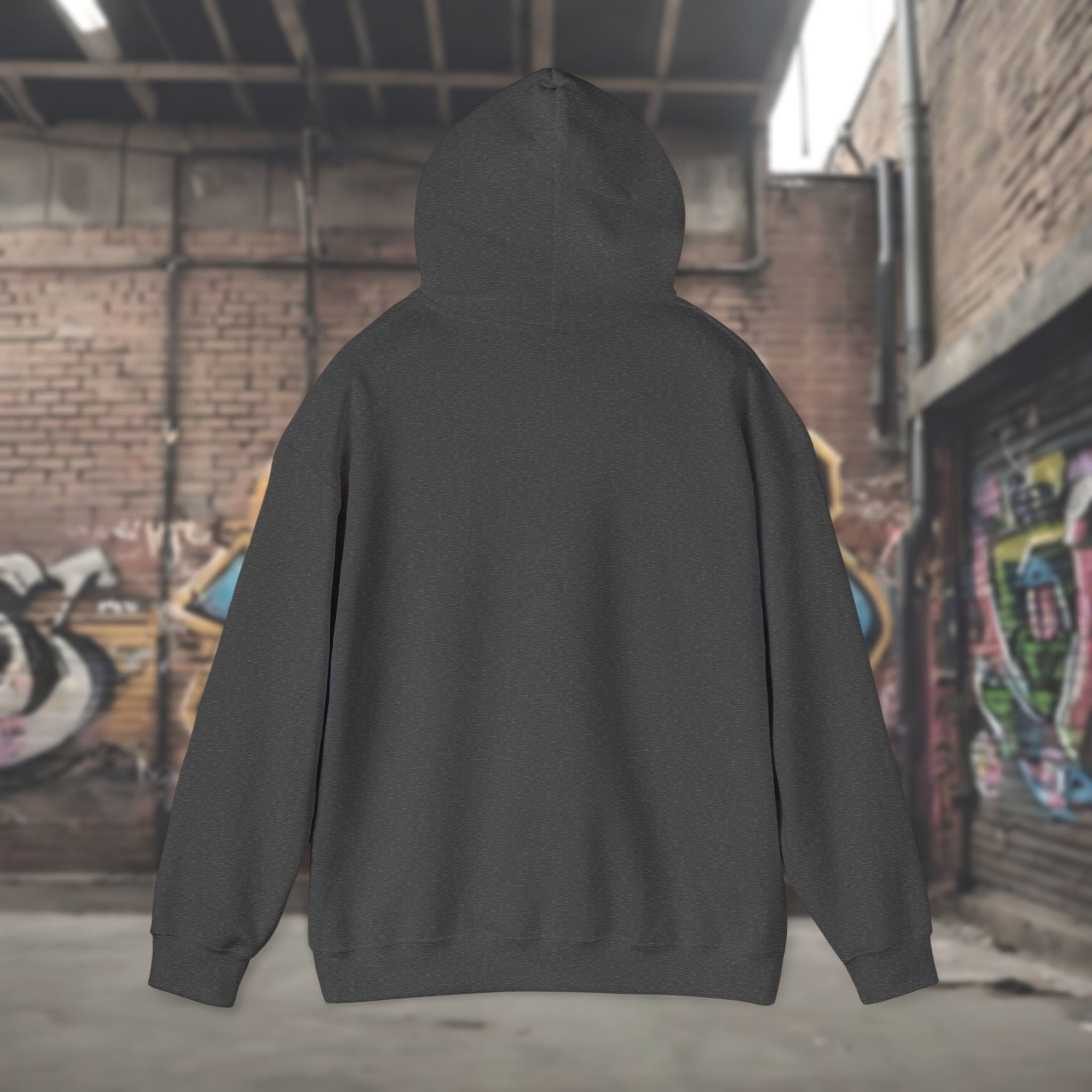 Lion of Zion and Israel Flag Design Hoodie for Men - Image 9