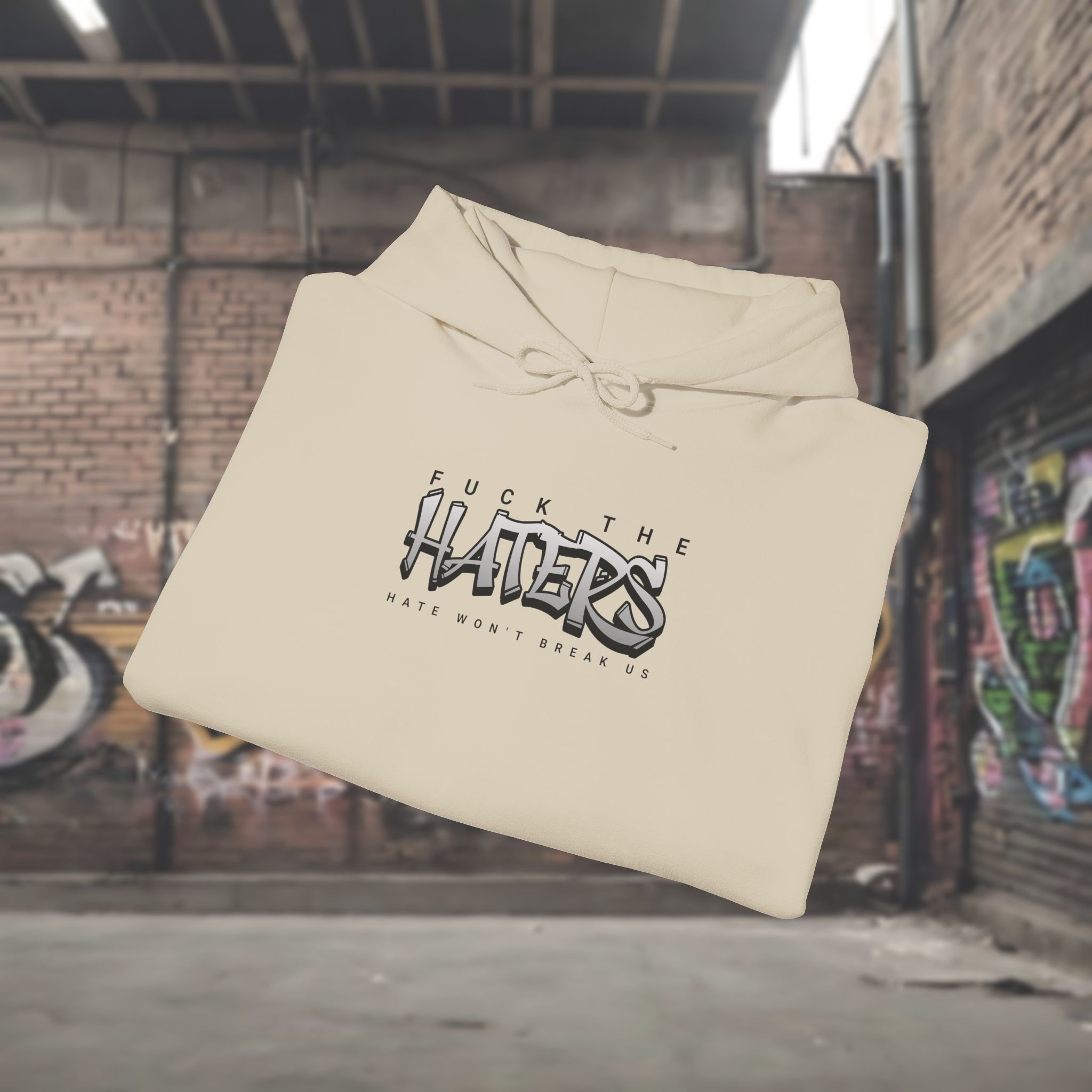 Hate Won't Break Us - Men's Hoodie - Image 10