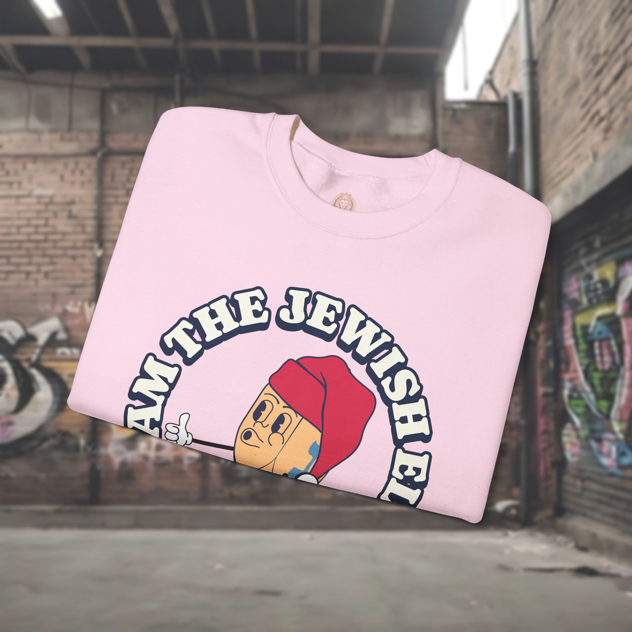 Hanukkah Jewish Elf Sweatshirt for Women - Image 11