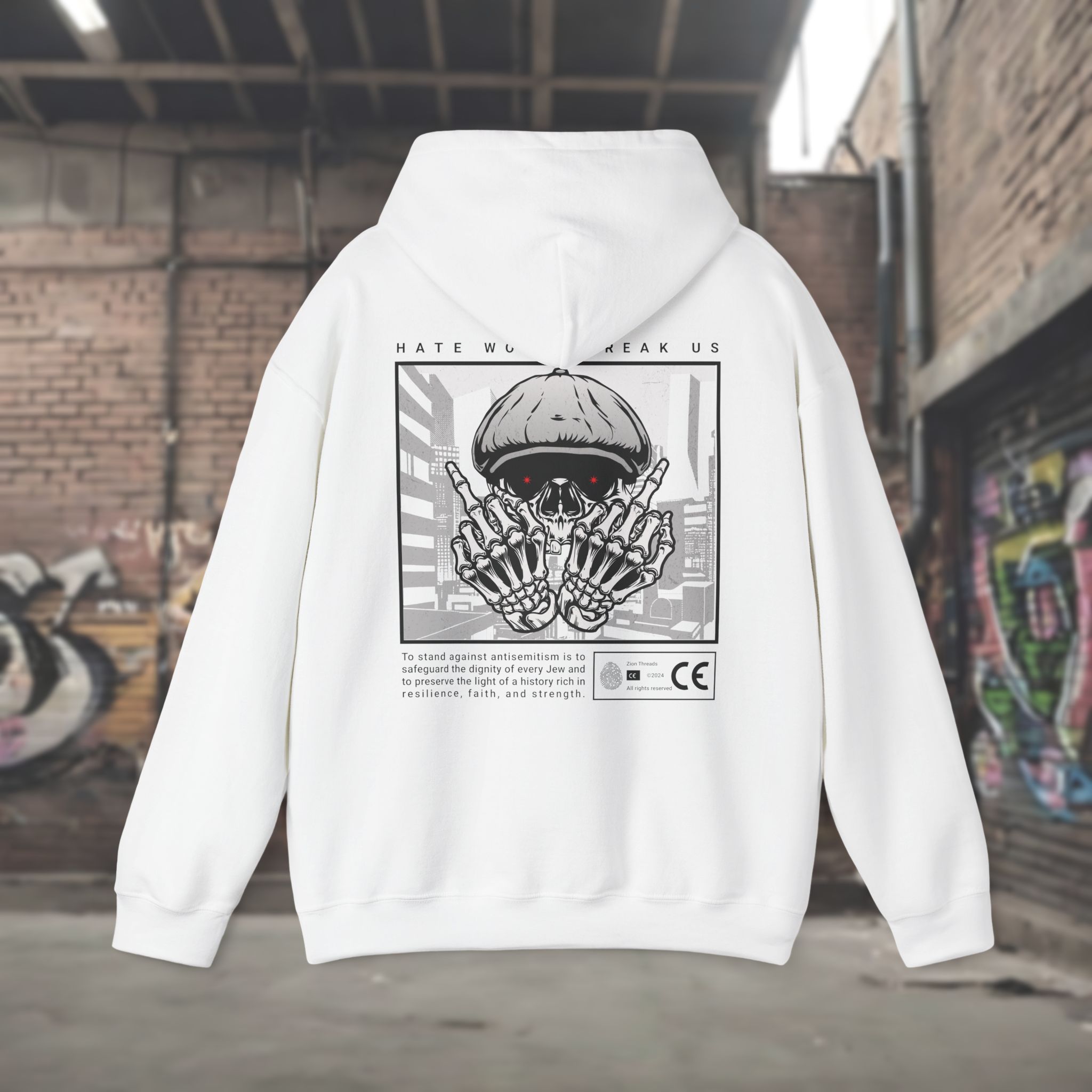 Hate Won't Break Us - Men's Hoodie - Image 20