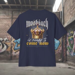 Moshiach Y2K Oversized Tee for women