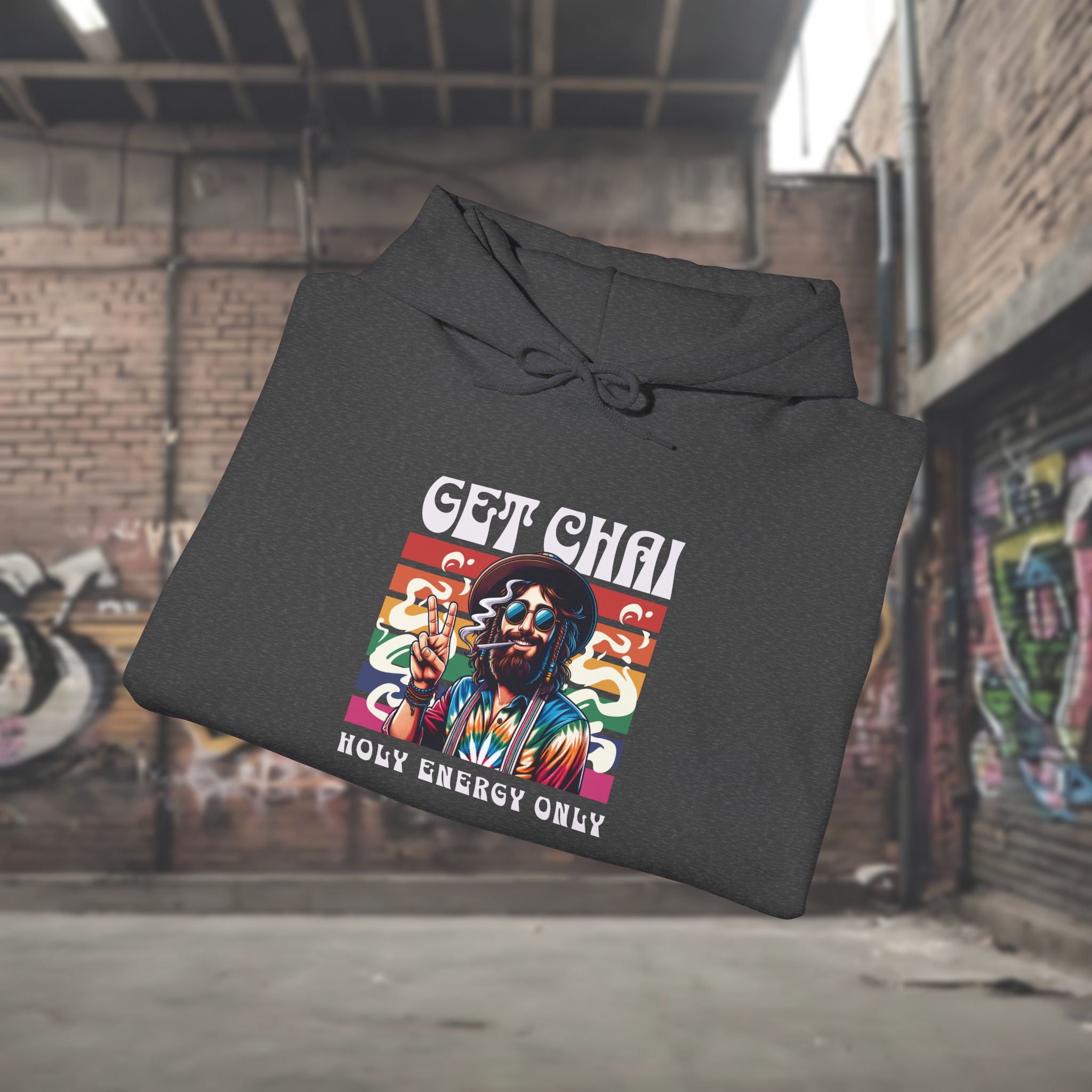 Get Chai Unisex Heavy Blend™ Hooded Sweatshirt - Image 9