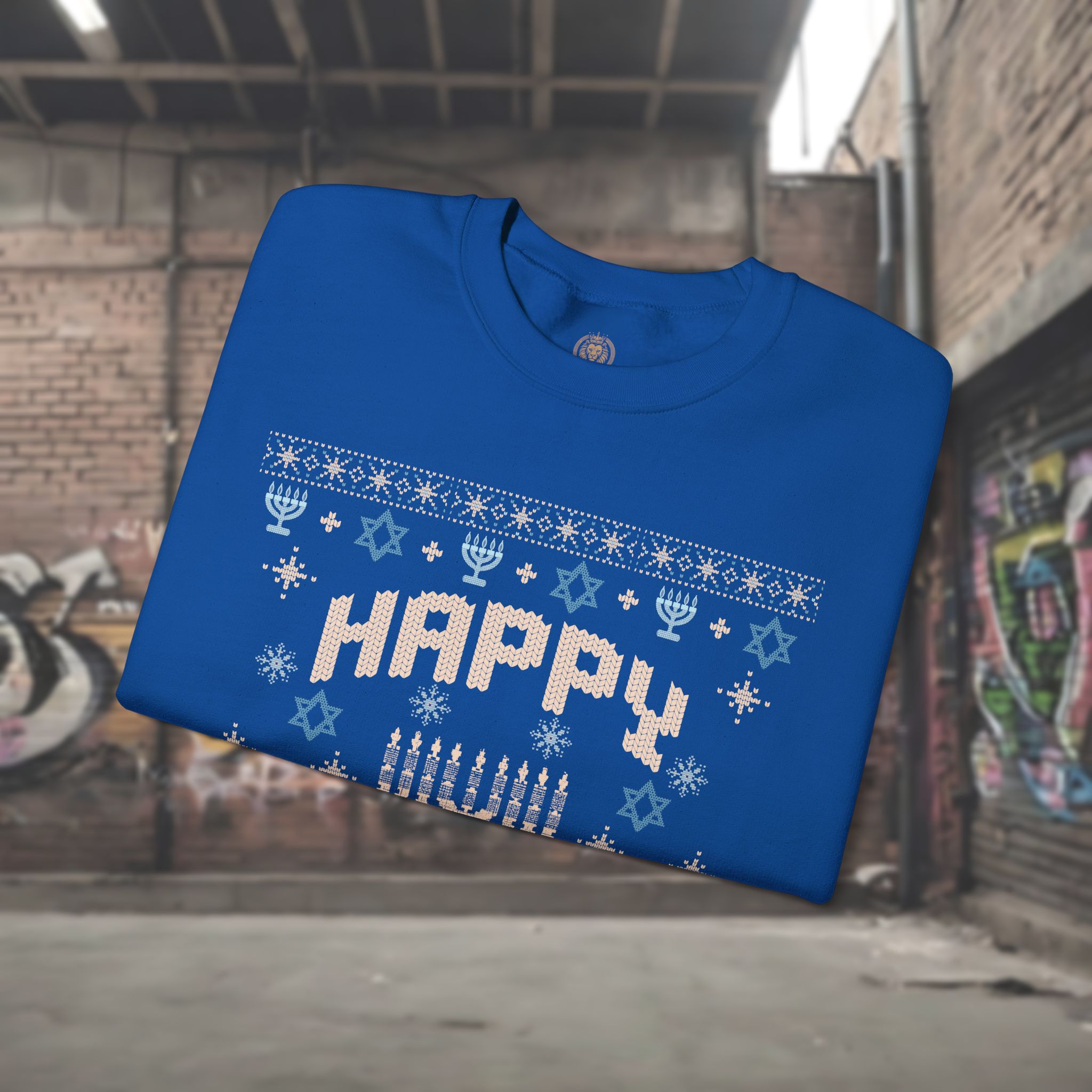 Hanukkah Ugly Sweatshirt for women - Image 4