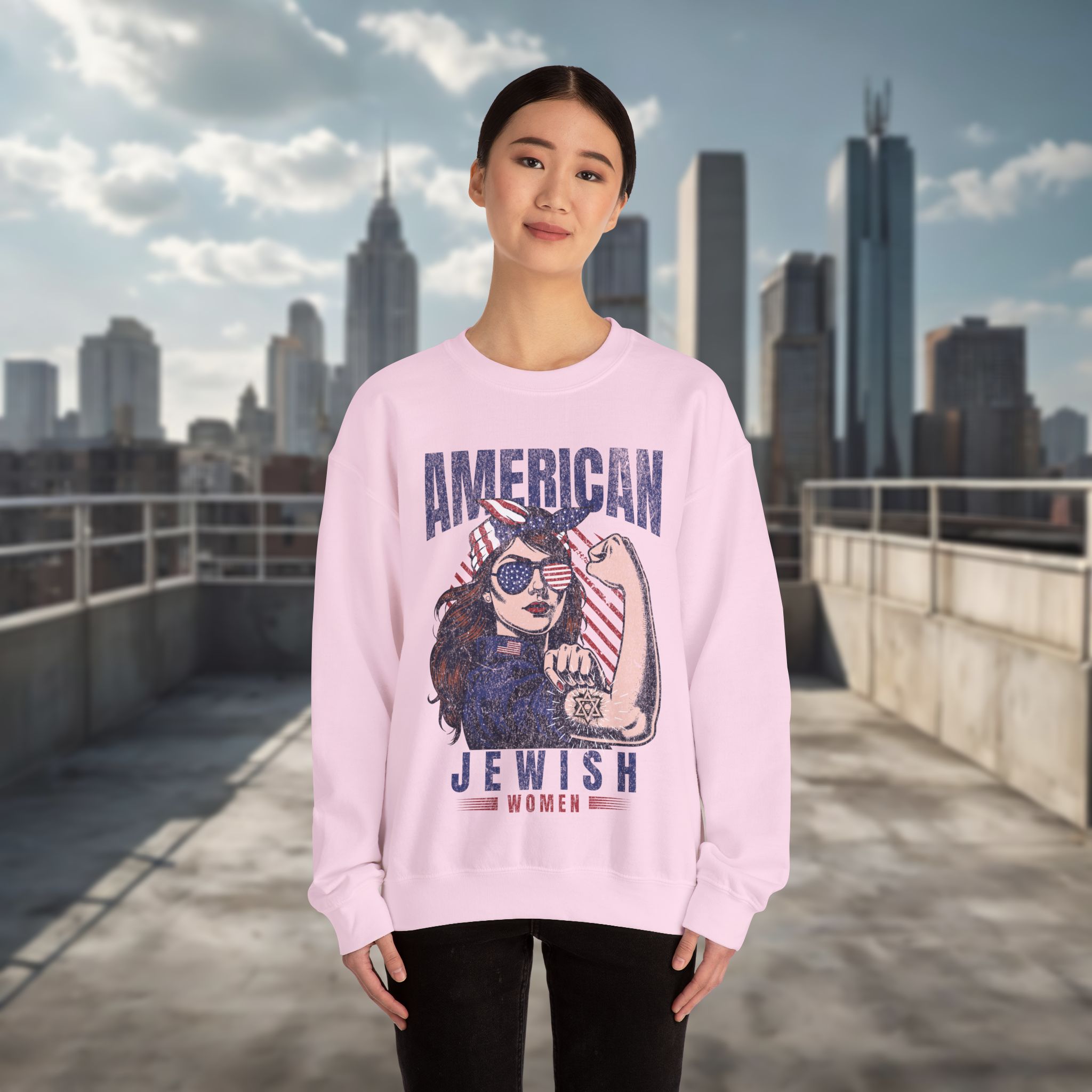 American Jewish Women Sweatshirt for Women - Image 16