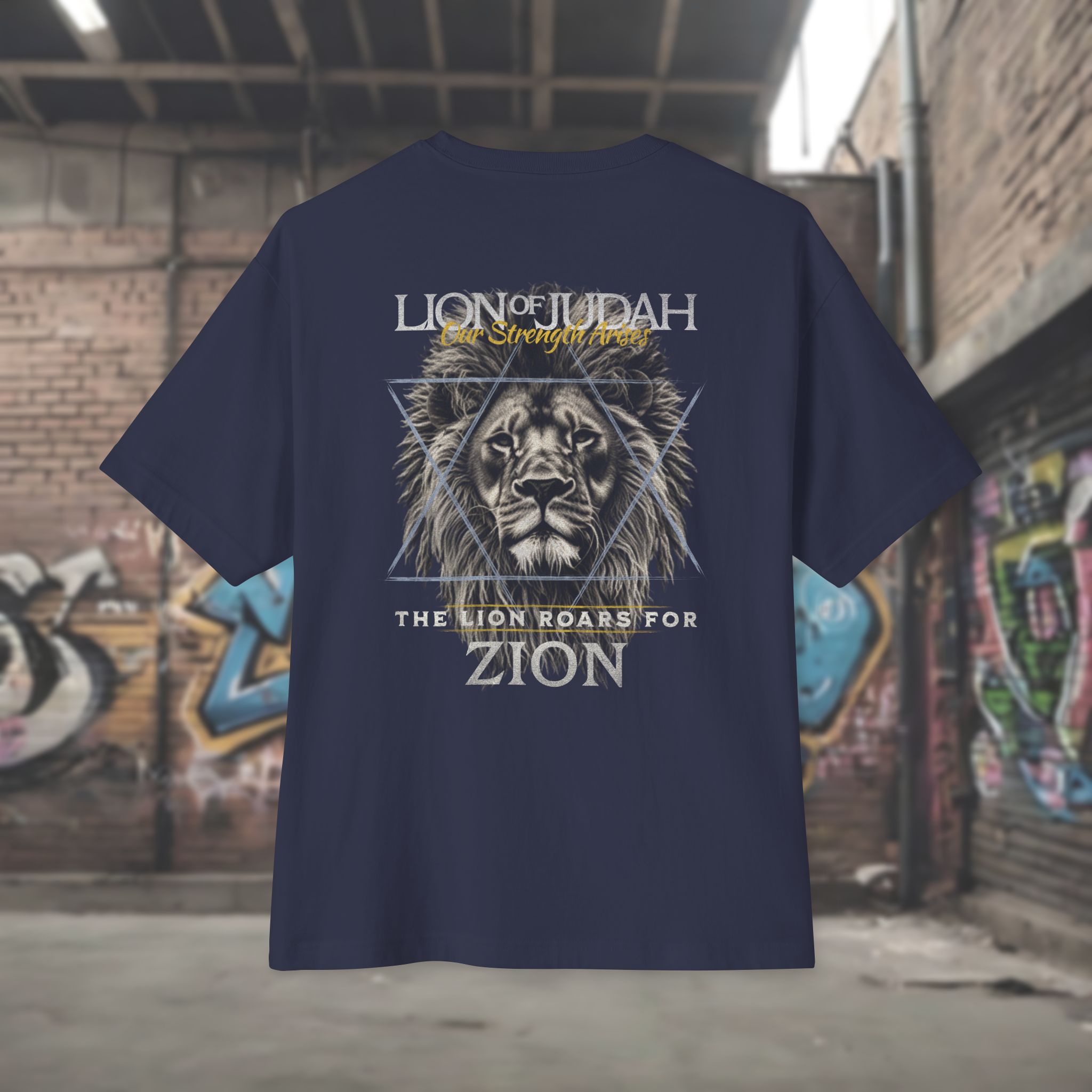 The Lion Roars for Zion T-Shirt - Oversized boxy - Image 20