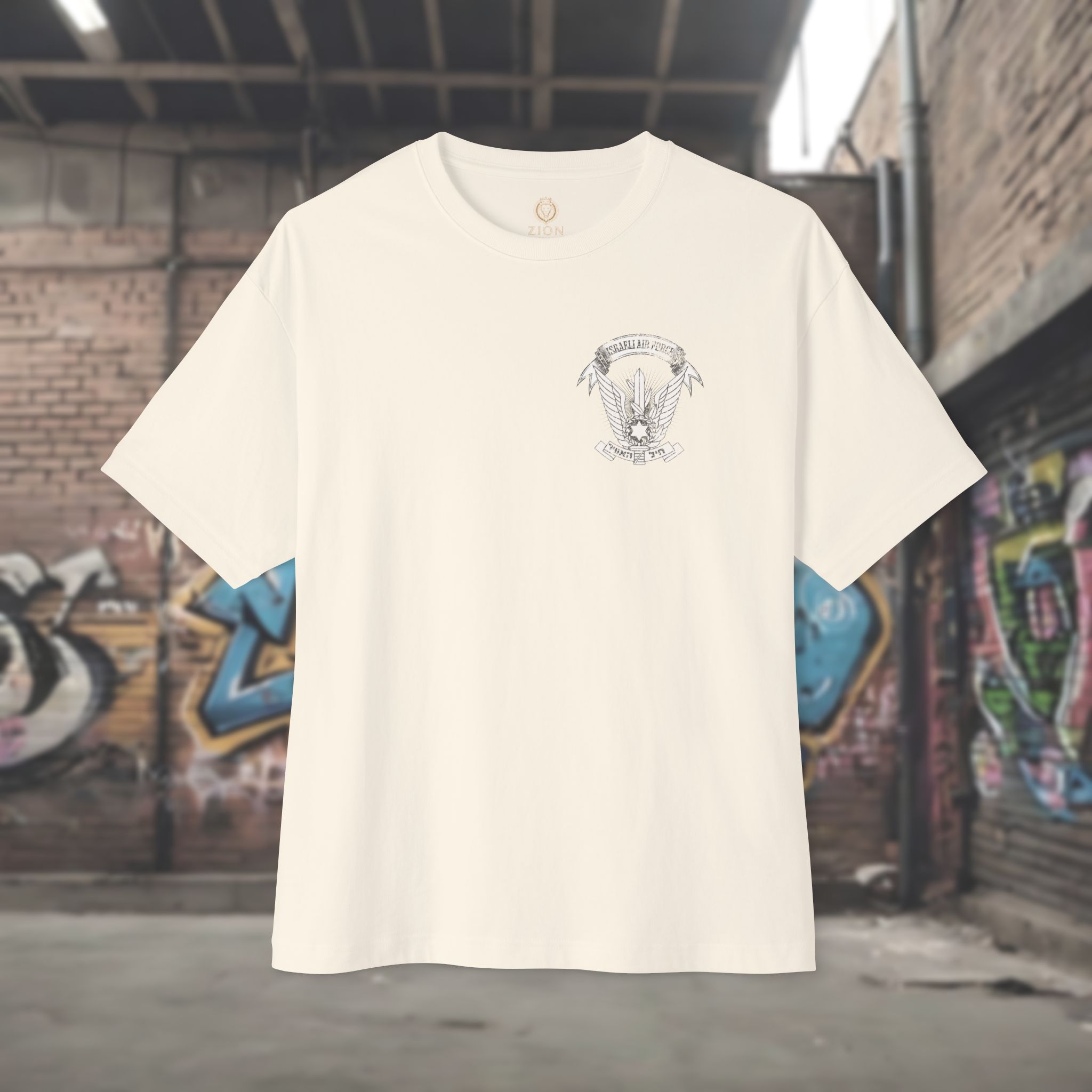 Israeli Air Forces Oversized T-Shirt for Men - Image 13