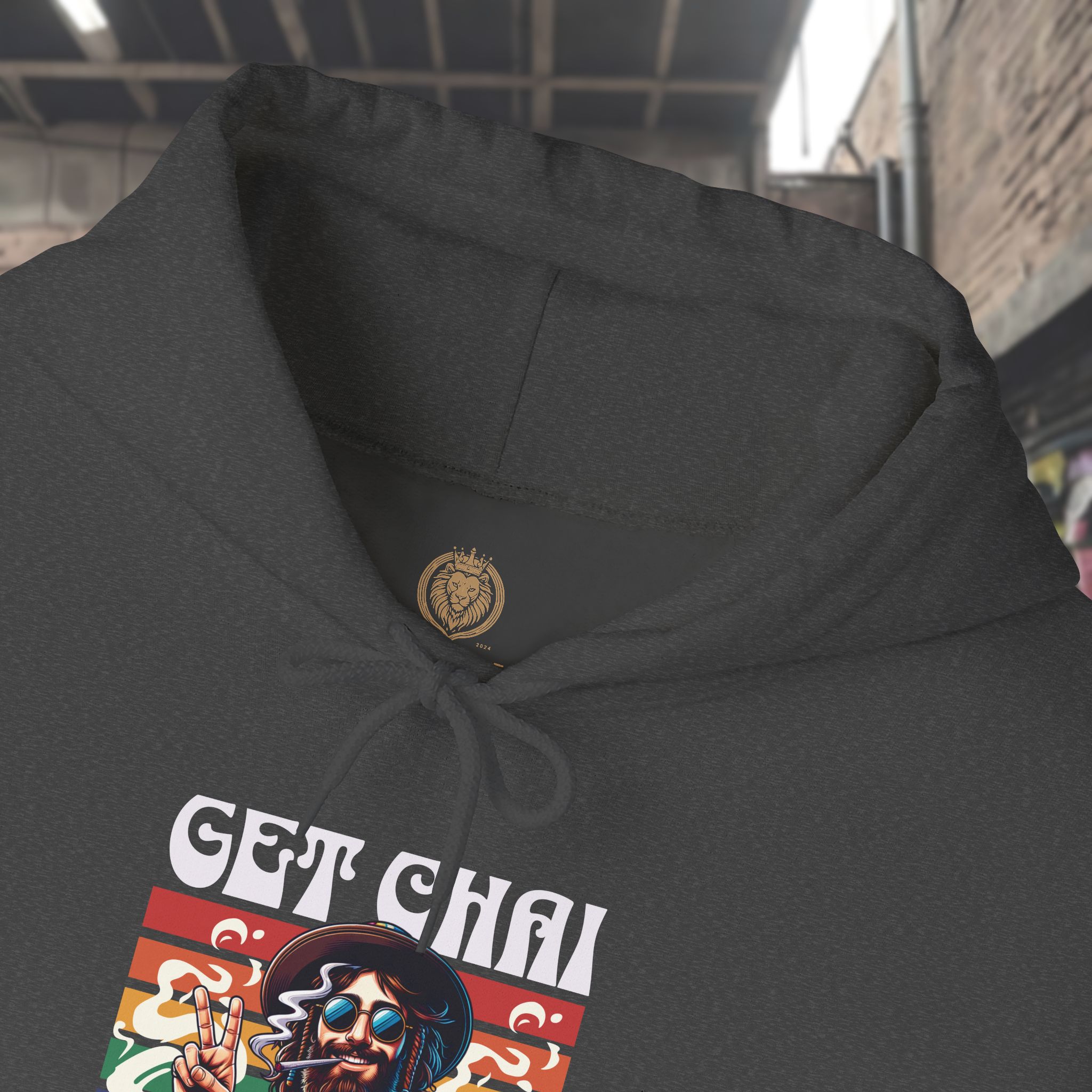 Get Chai Unisex Heavy Blend™ Hooded Sweatshirt - Image 12