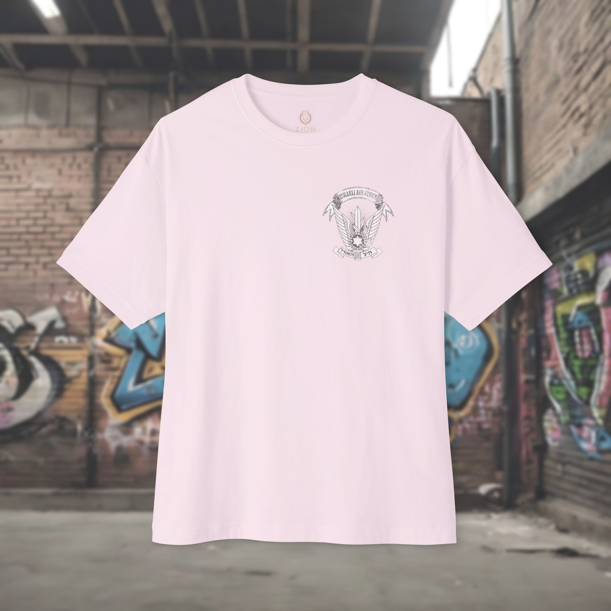 Israeli Air Forces Oversized T-Shirt for Men - Image 7